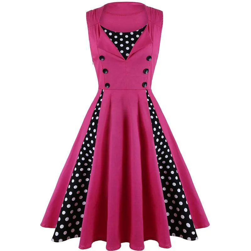Robe vintage Rose Rockabilly