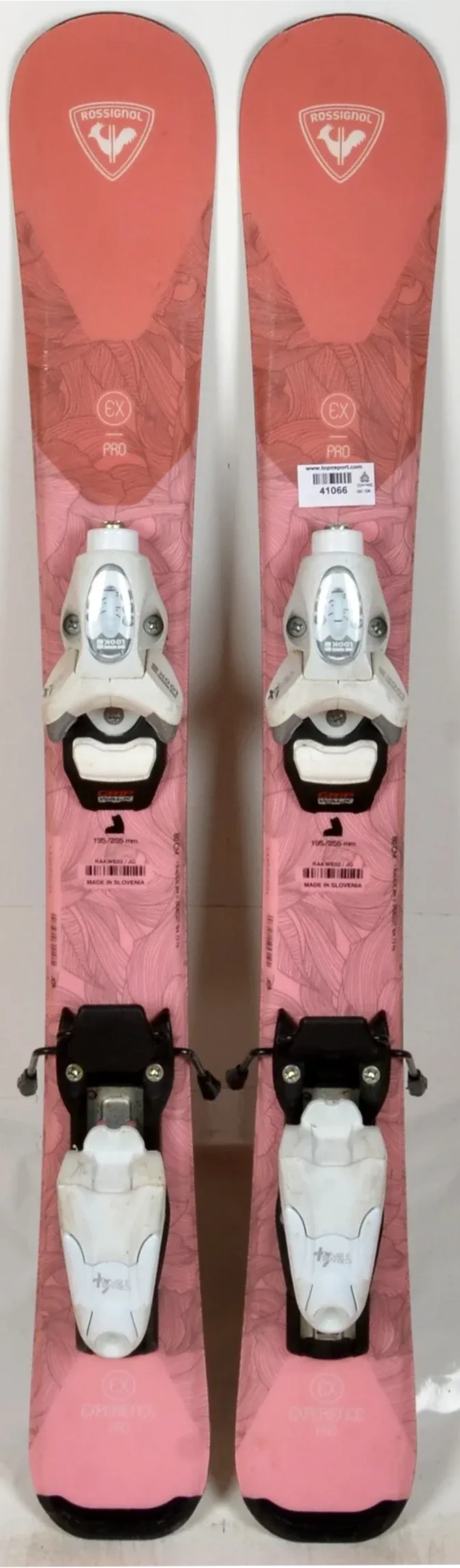 Rossignol EXPERIENCE PRO W Kid pink - skis d'occasion Junior