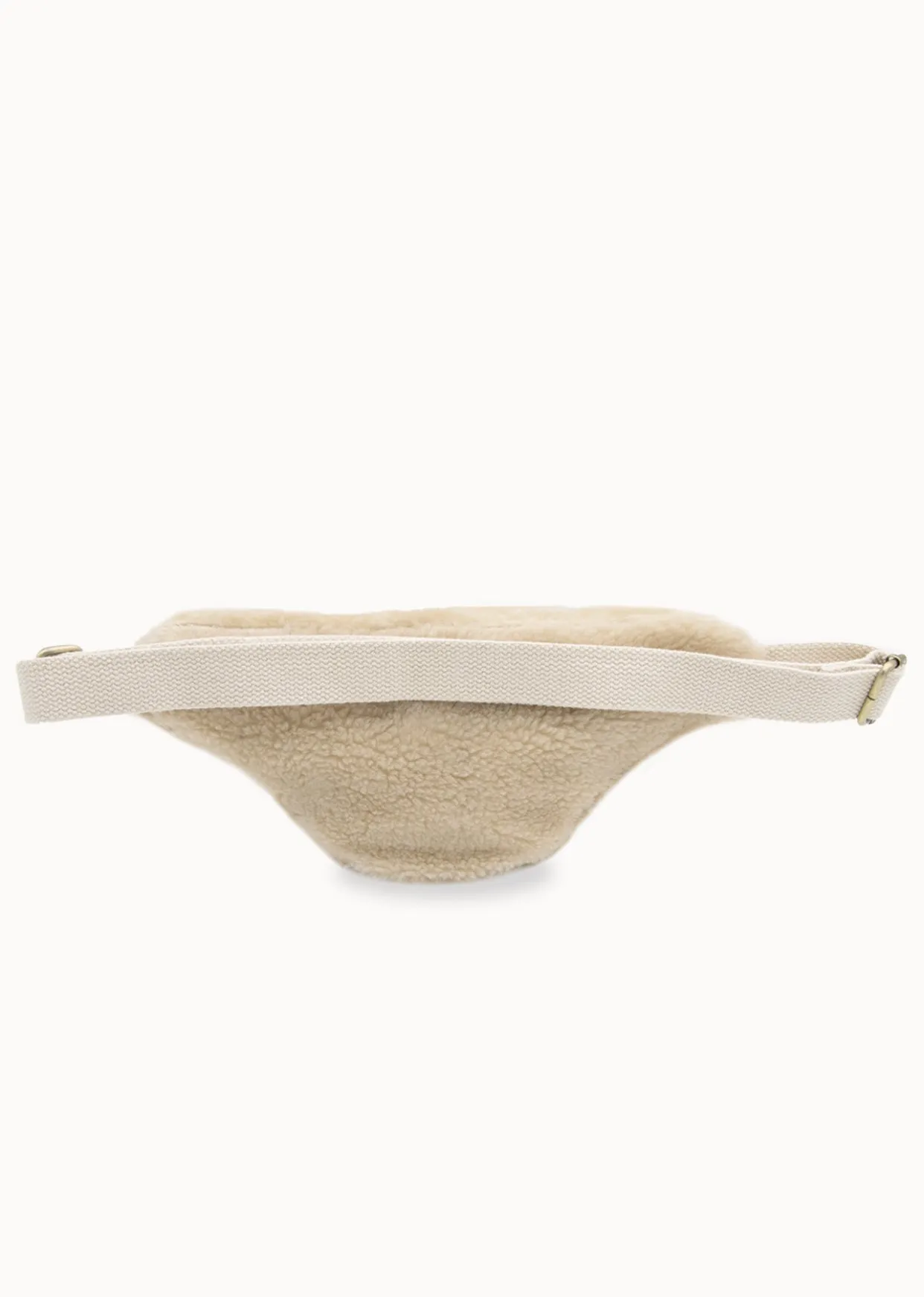 Sac banane HINDBAG Olivia Teddy beige (moumoute)