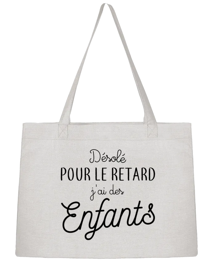 Sac Shopping J'ai des enfants par La boutique de Laura