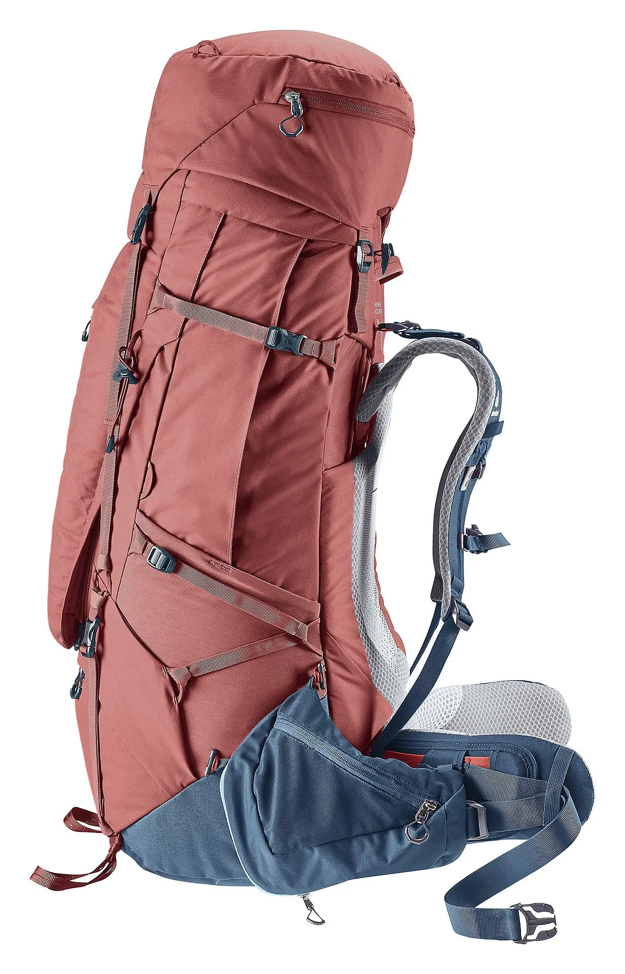 sac à dos Deuter Aircontact X 80+15 SL - Redwood/Ink - women´s