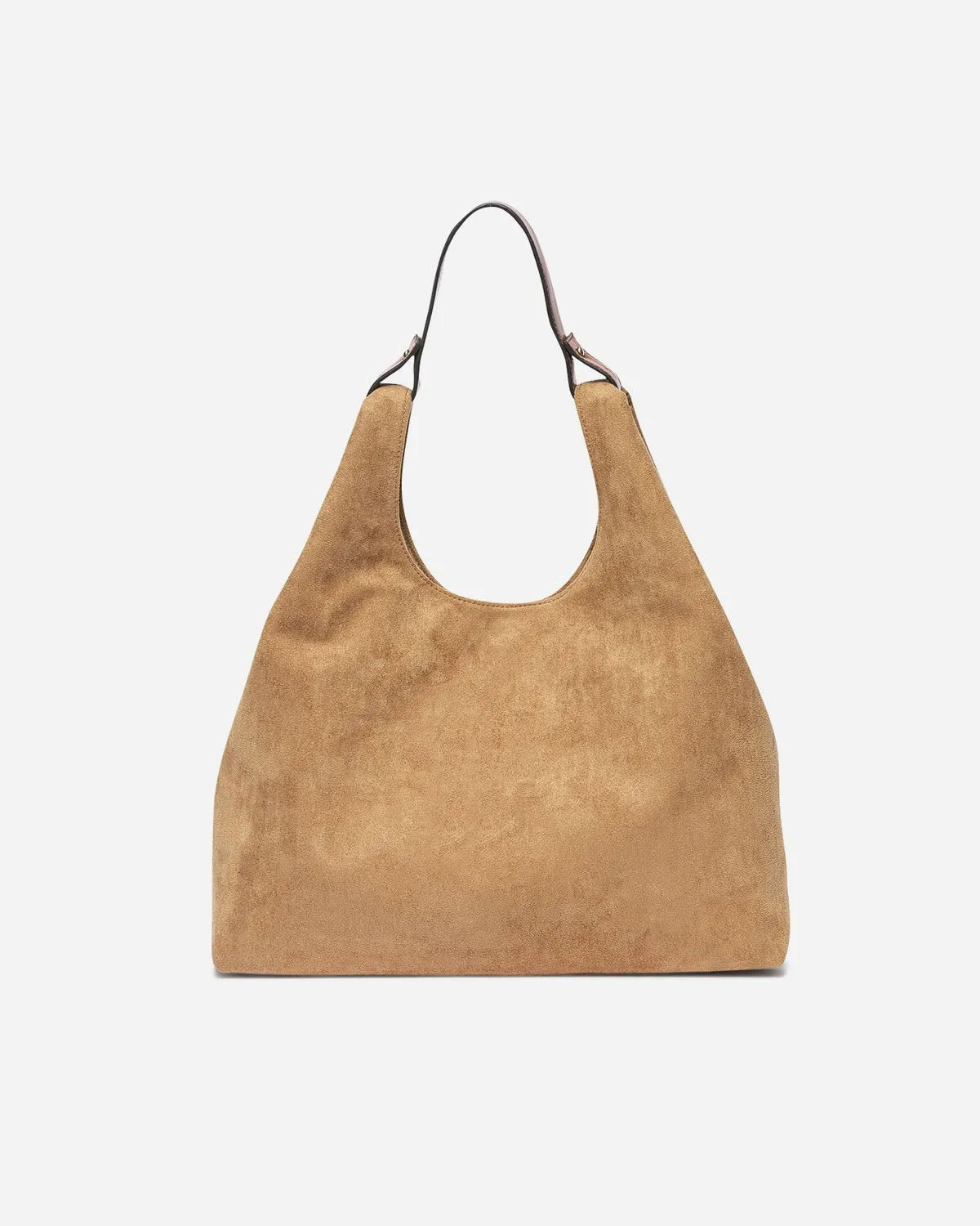 Sac à main TEXTO camel suédé - Sac cabas / Grand volume Maroquinerie | ERAM