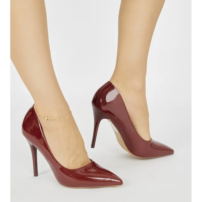Seastar Escarpins classiques bordeaux pour femme rouge