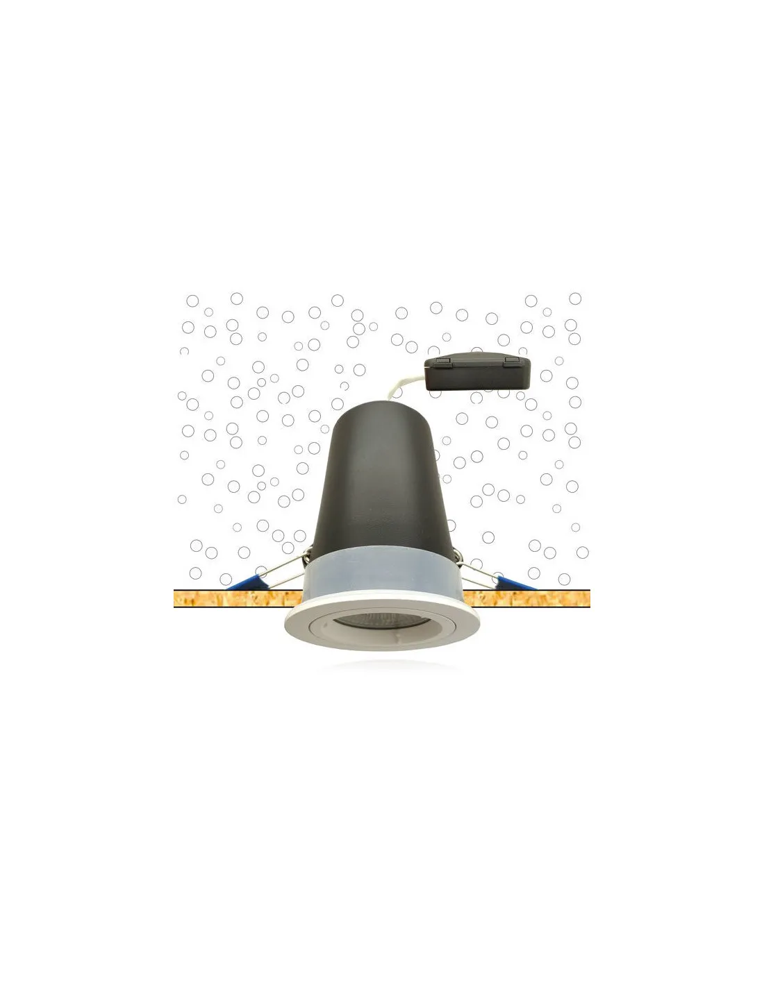 SPOT ENCASTRE MERCURE MBF OSB NF 5W SLI 4K BLANC AEROSPOT 383091