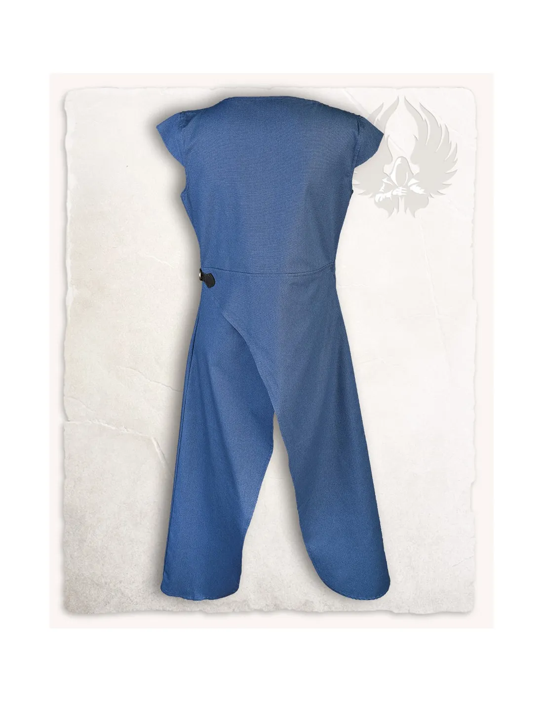 Surcot Vysera bleu avec ouvertures devant et dos ⚔️ Boutique Épées