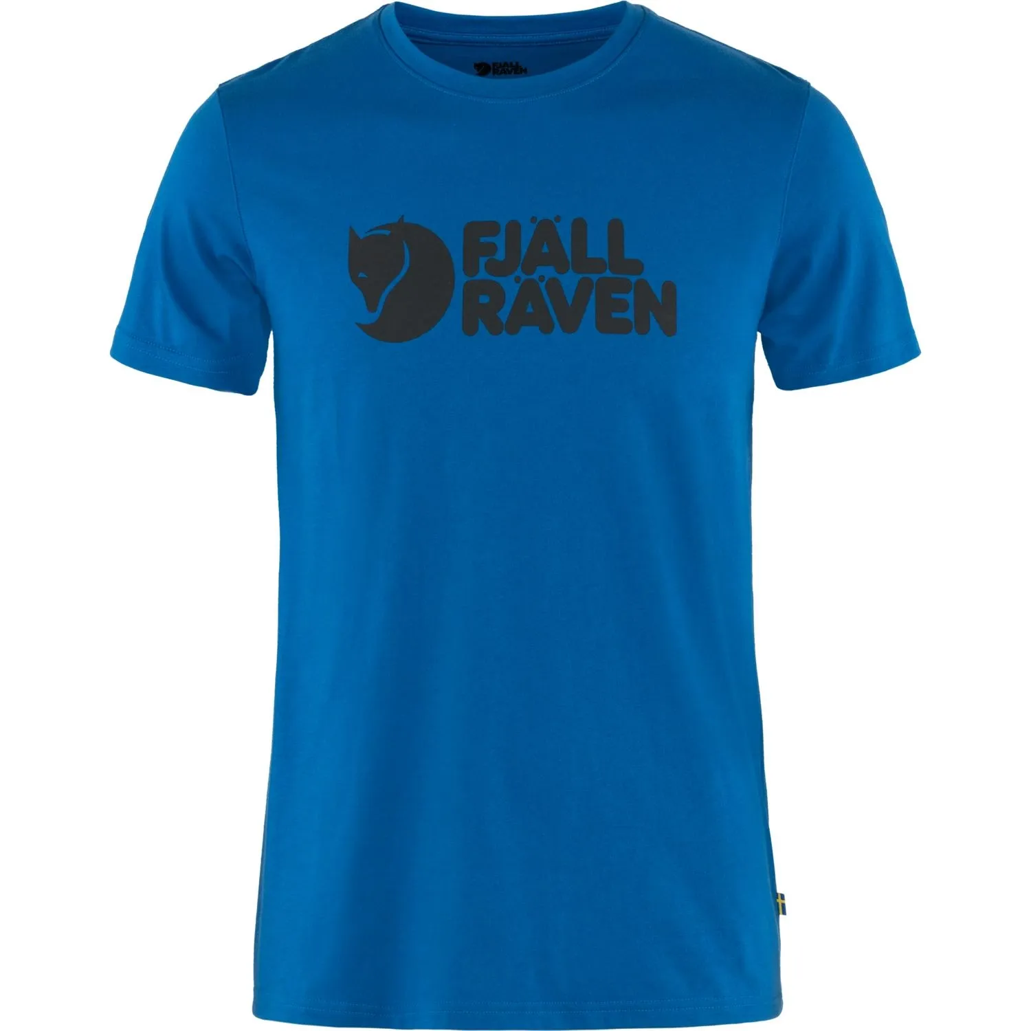T-Shirt Fjallraven Homme Logo Alpine Blue