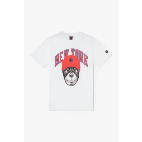 Tee-hirt - Blanc en coton Le Temps des Cerises - T-shirt / Polo Homme sur MenCorner