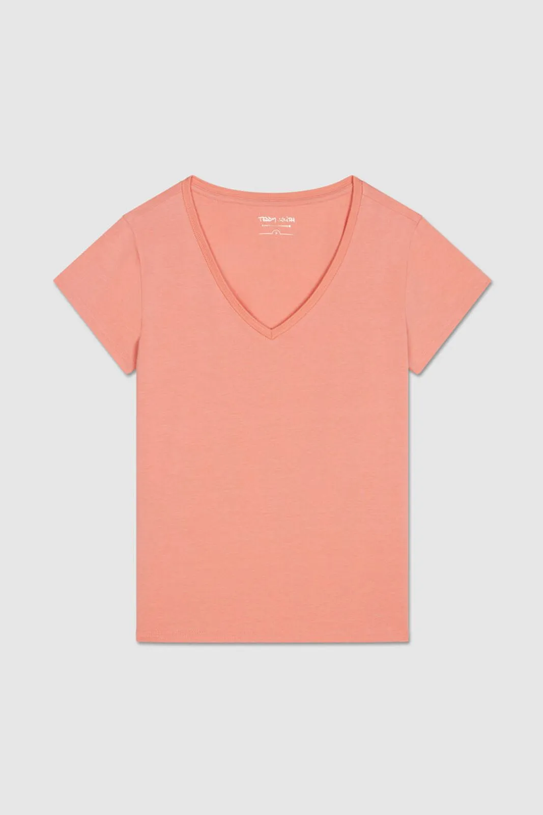 Tee-Shirt TEDDY SMITH MIA Rose Tendre