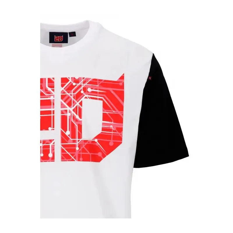 Tee-shirt à manches courtes CYBER 20 QUARTARARO blanc - MAXXESS.FR, T-Shirt