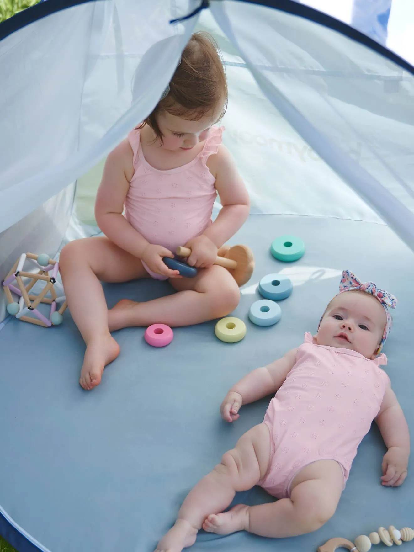 Tente anti-UV UPF50+ avec moustiquaire Babymoov vert - Babymoov