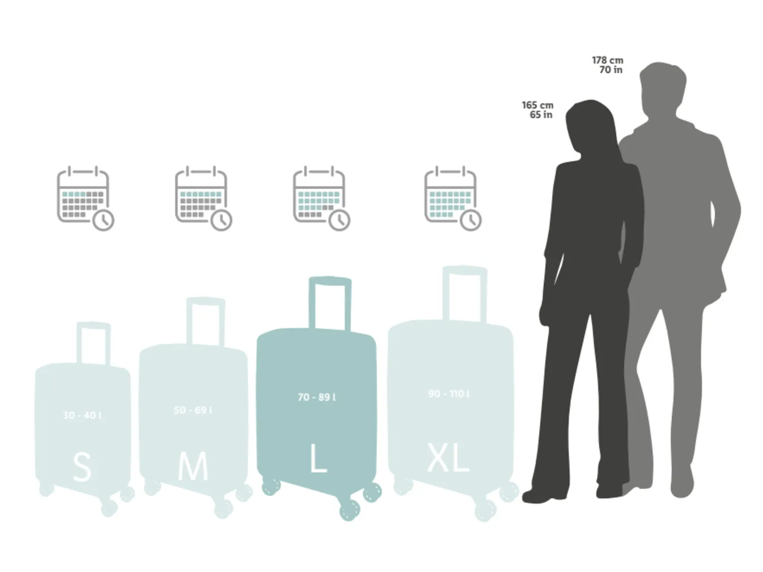 TOPMOVE® Valise trolley, 77 l