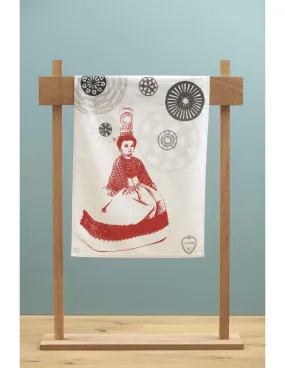 Torchon Thumette Rouge