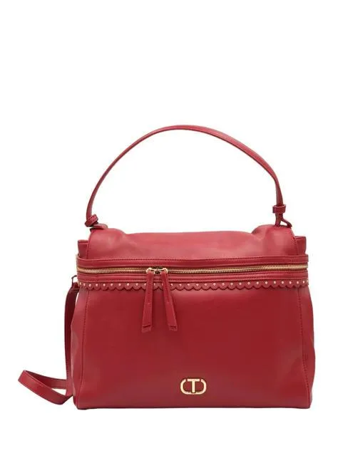 Twinset Cecile Sac À Main Avec Bandoulière Rouge Vif - Achetez À Prix Outlet!