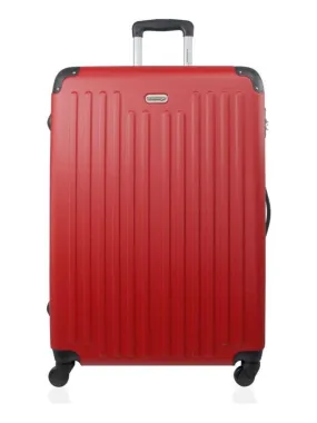 Valise Grand Format Rigide 75cm LITTLE ITALIE - Rouge