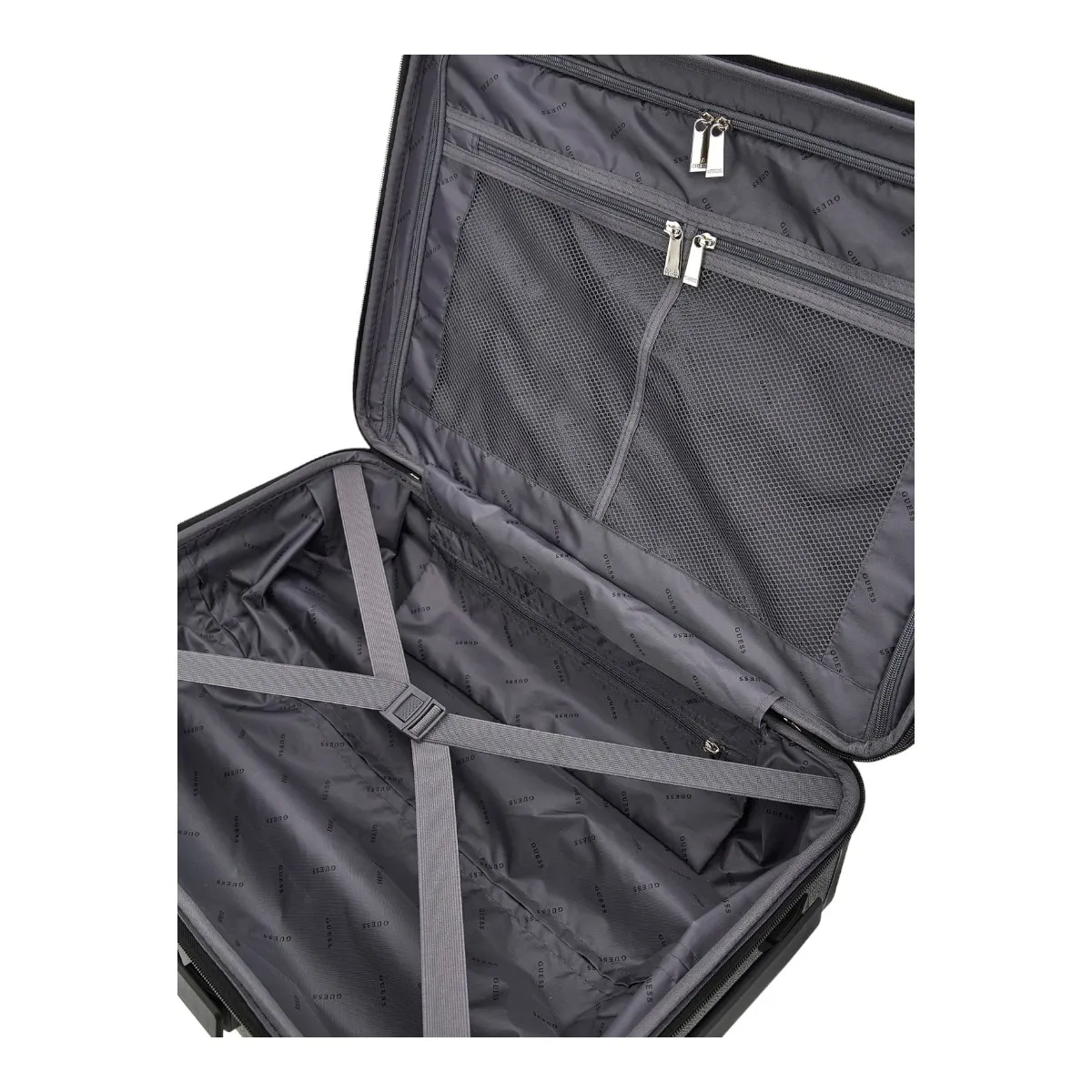 Valise Guess wilder 22 in 8 wheeler noir