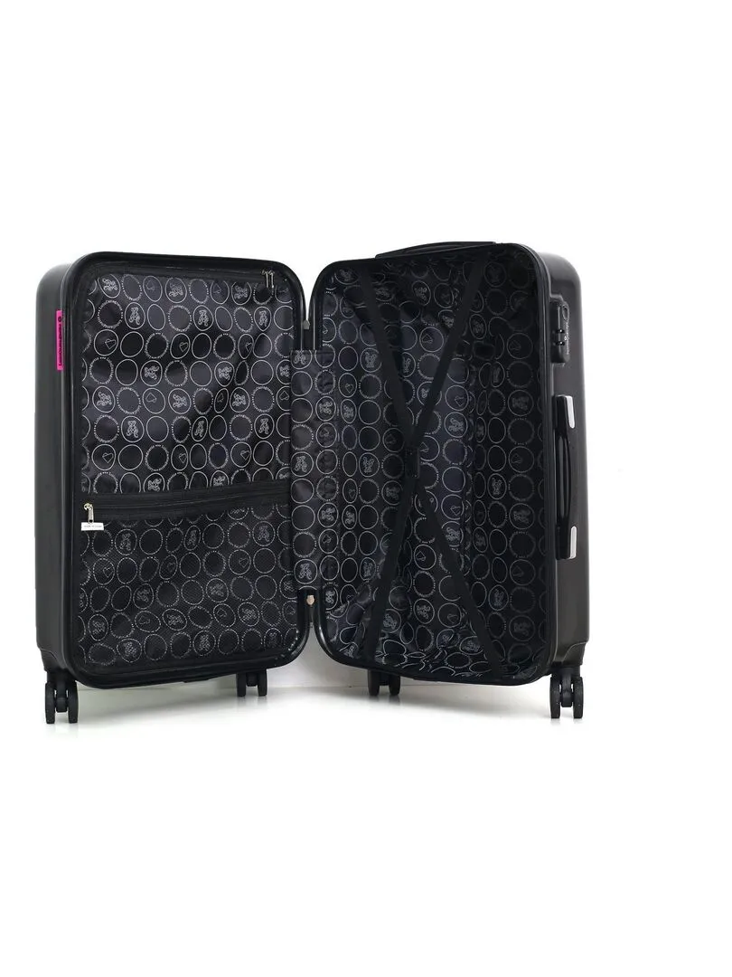Valise Taille Moyenne Rigide 60cm LULUCASTA - Noir