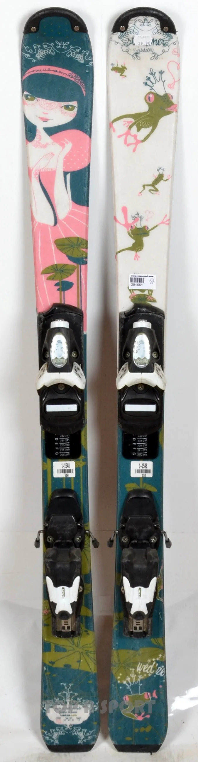 Wedze STARLINER JUNIOR - skis d'occasion Junior