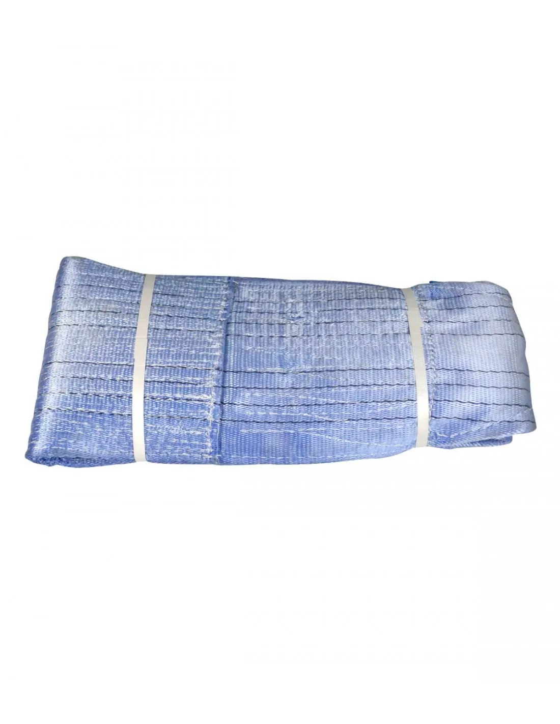 Élingue textile sangle plate de levage CMU 8 tonnes bleue - 2